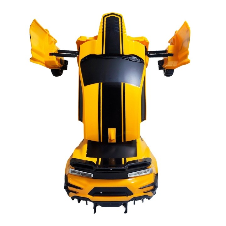 Carro Control Remoto Convierte En Robot Transformers Grande