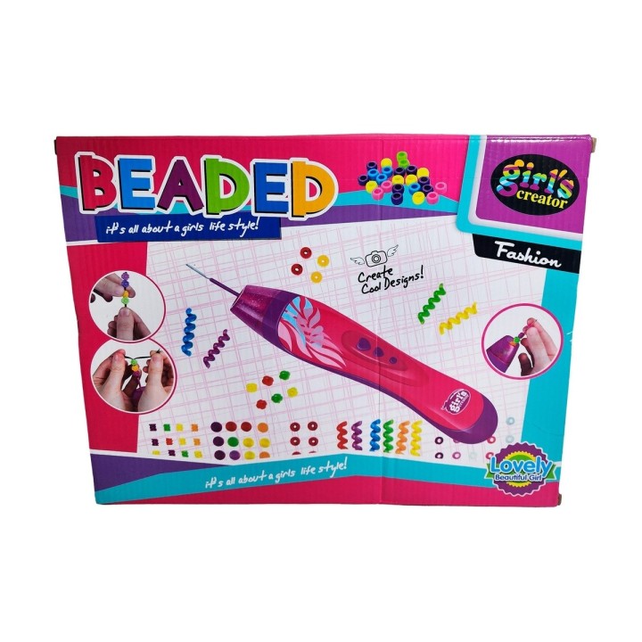 Set Kit Para Hacer Pulseras Peinados Trenzas Cabello Fashion