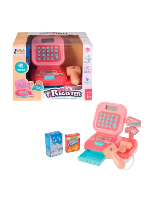 Caja Registradora De Juguete Interactiva Cash + Accesorios