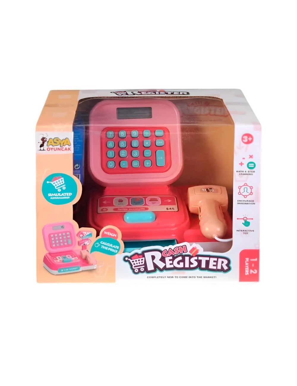 Caja Registradora De Juguete Interactiva Cash + Accesorios