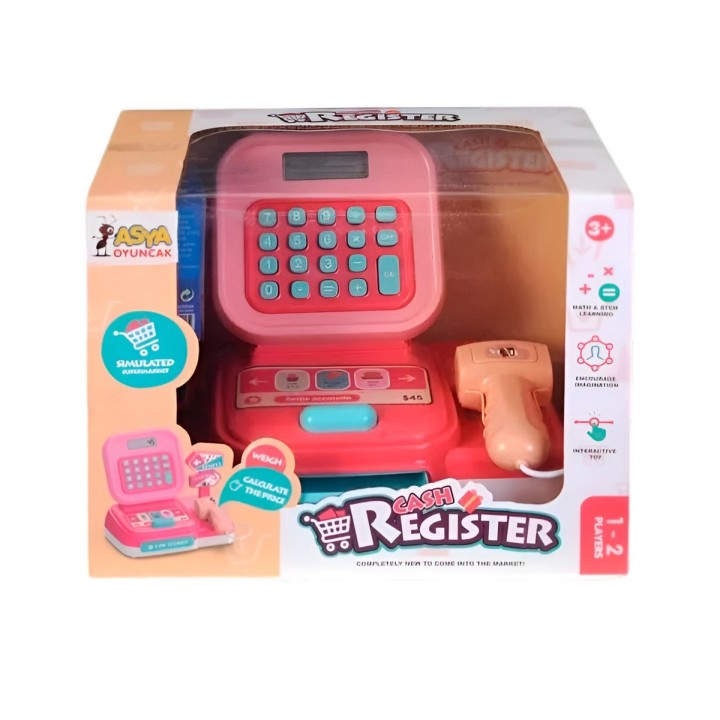 Caja Registradora De Juguete Interactiva Cash + Accesorios