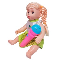 Muñeca Vestido Con Microfono En Bolso Juguete Niñas