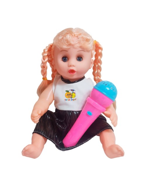 Muñeca Vestido Con Microfono En Bolso Juguete Niñas