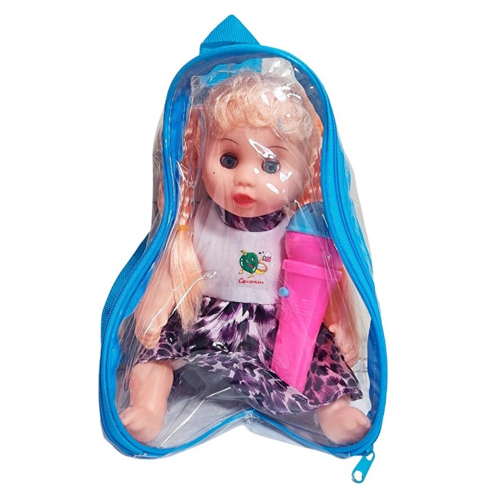 Muñeca Vestido Con Microfono En Bolso Juguete Niñas