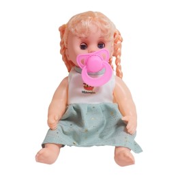 Muñeca Vestido Con Chupo En Bolso Juguete Niñas