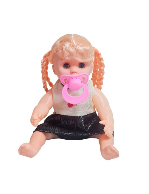 Muñeca Vestido Con Chupo En Bolso Juguete Niñas