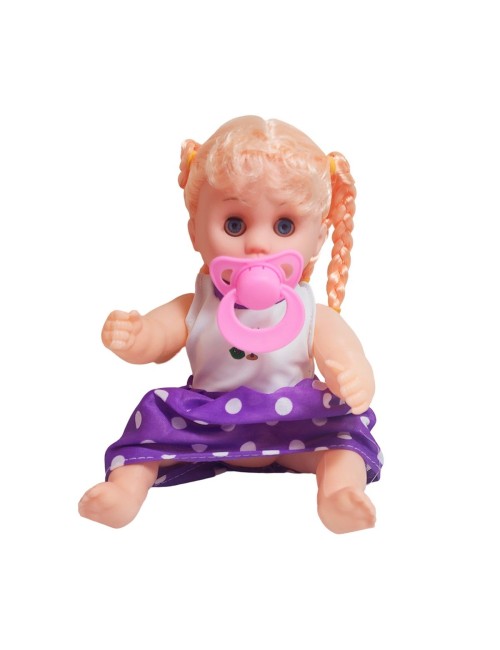 Muñeca Vestido Con Chupo En Bolso Juguete Niñas