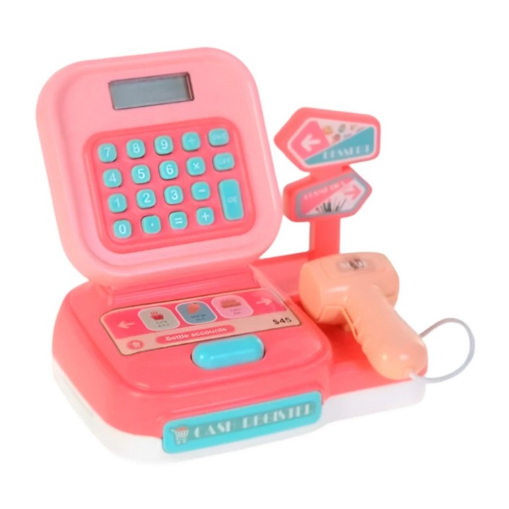 Caja Registradora De Juguete Interactiva Cash + Accesorios