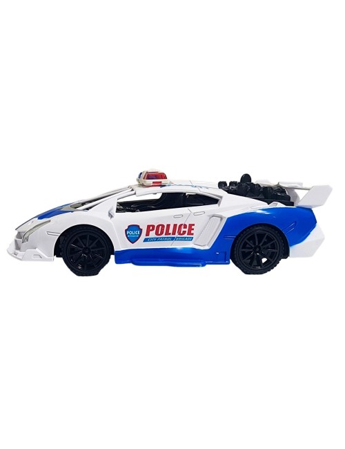 Carro Policia Deportivo Policia Sport Recargable Control