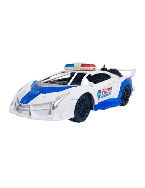 Carro Policia Deportivo Policia Sport Recargable Control