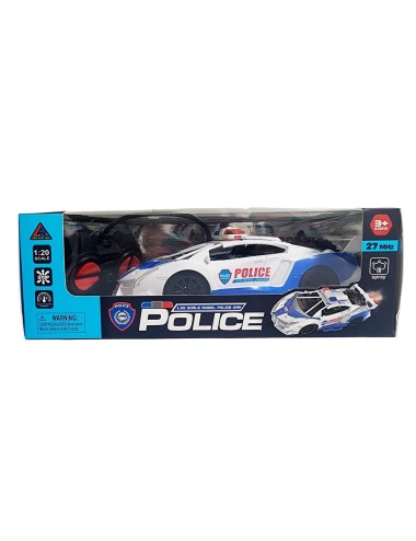 Carro Policia Deportivo Policia Sport Recargable Control