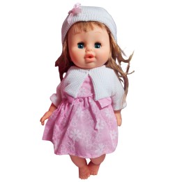 Muñeca Bebe Realista Con Tetero Secador De Juguete Niñas