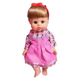 Muñeca Bebe Realista Con Tetero Secador De Juguete Niñas