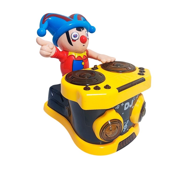 Payaso Robot Dj Musica Movimiento Luces Juguete + Baterias