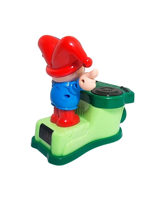 Payaso Robot Dj Musica Movimiento Luces Juguete + Baterias