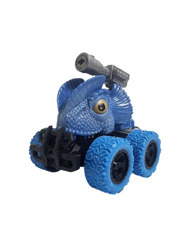 Carro Monster De Cuerda Dinosaurio Lanzador De Dardos