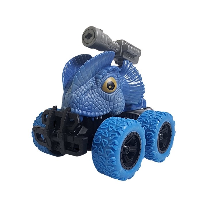 Carro Monster De Cuerda Dinosaurio Lanzador De Dardos