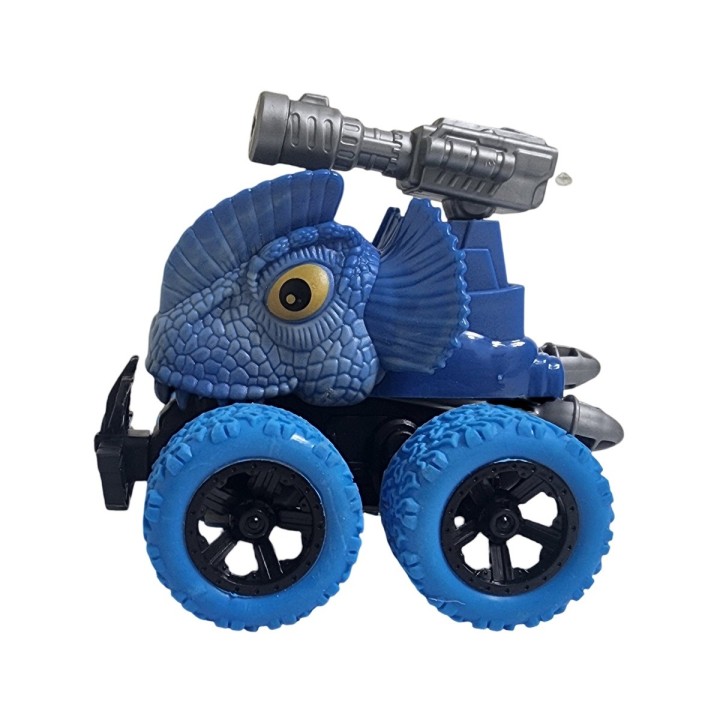 Carro Monster De Cuerda Dinosaurio Lanzador De Dardos