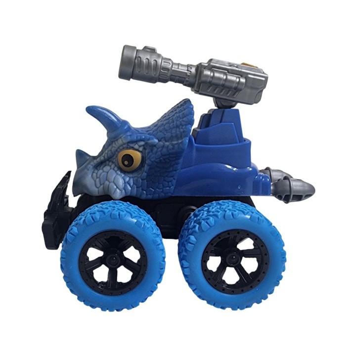 Carro Monster De Cuerda Dinosaurio Lanzador De Dardos