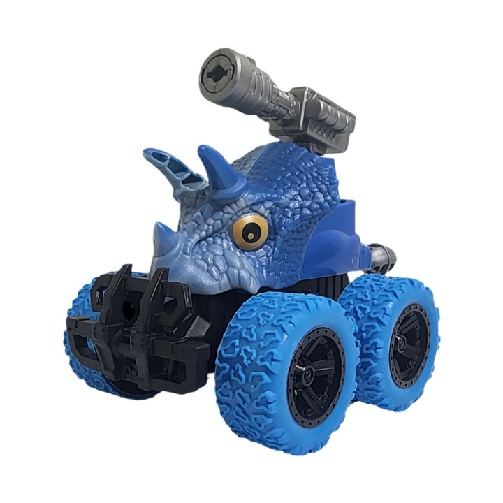 Carro Monster De Cuerda Dinosaurio Lanzador De Dardos