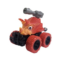 Carro Monster De Cuerda Dinosaurio Lanzador De Dardos