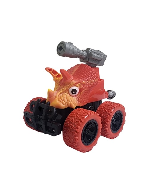 Carro Monster De Cuerda Dinosaurio Lanzador De Dardos