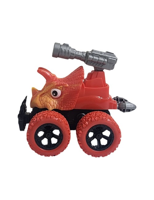 Carro Monster De Cuerda Dinosaurio Lanzador De Dardos