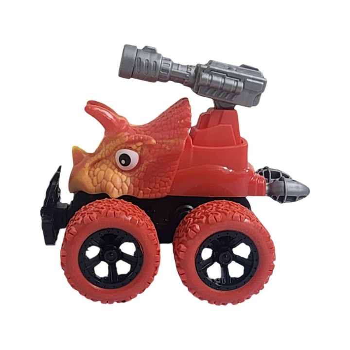Carro Monster De Cuerda Dinosaurio Lanzador De Dardos