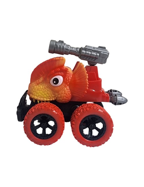 Carro Monster De Cuerda Dinosaurio Lanzador De Dardos