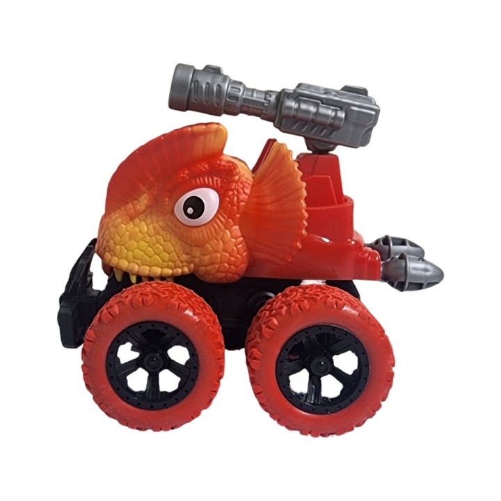 Carro Monster De Cuerda Dinosaurio Lanzador De Dardos