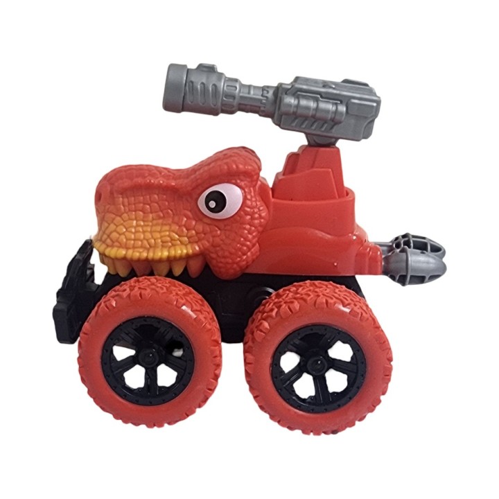 Carro Monster De Cuerda Dinosaurio Lanzador De Dardos