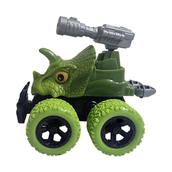 Carro Monster De Cuerda Dinosaurio Lanzador De Dardos