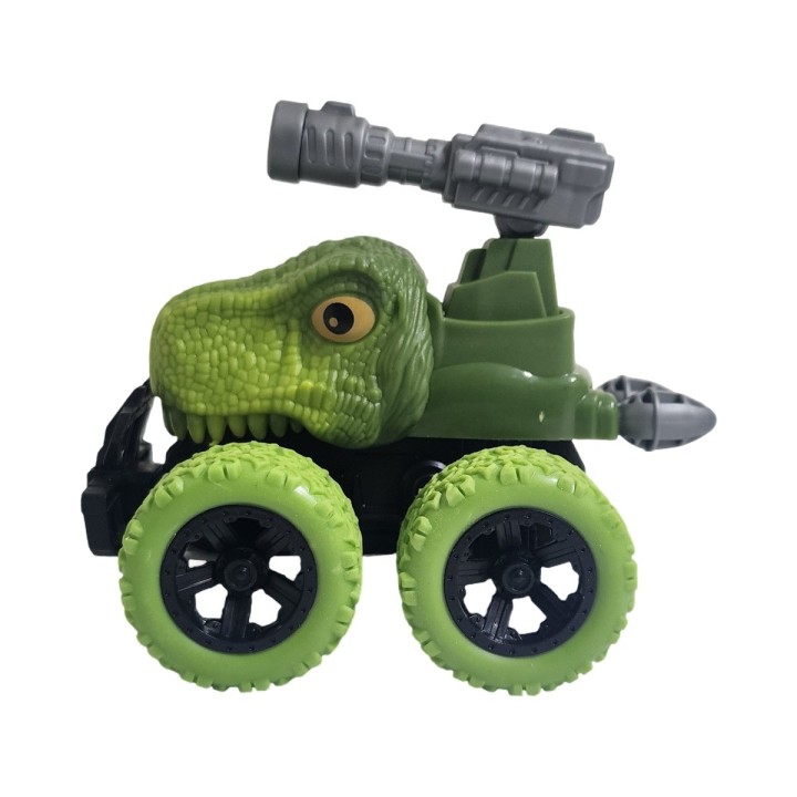 Carro Monster De Cuerda Dinosaurio Lanzador De Dardos