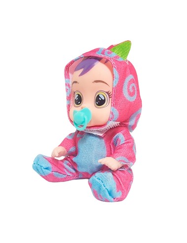 Muñeca Mini Pijama Colores + Chupo Y Tetero Juguete Niñas