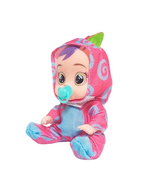 Muñeca Mini Pijama Colores + Chupo Y Tetero Juguete Niñas
