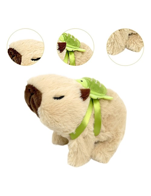 Muñeco Robot Capibara Movimiento Luces Sonido + Baterias