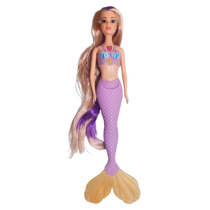 Muñeca Sirena Con Hija Sirena + Accesorios Juguete Niñas