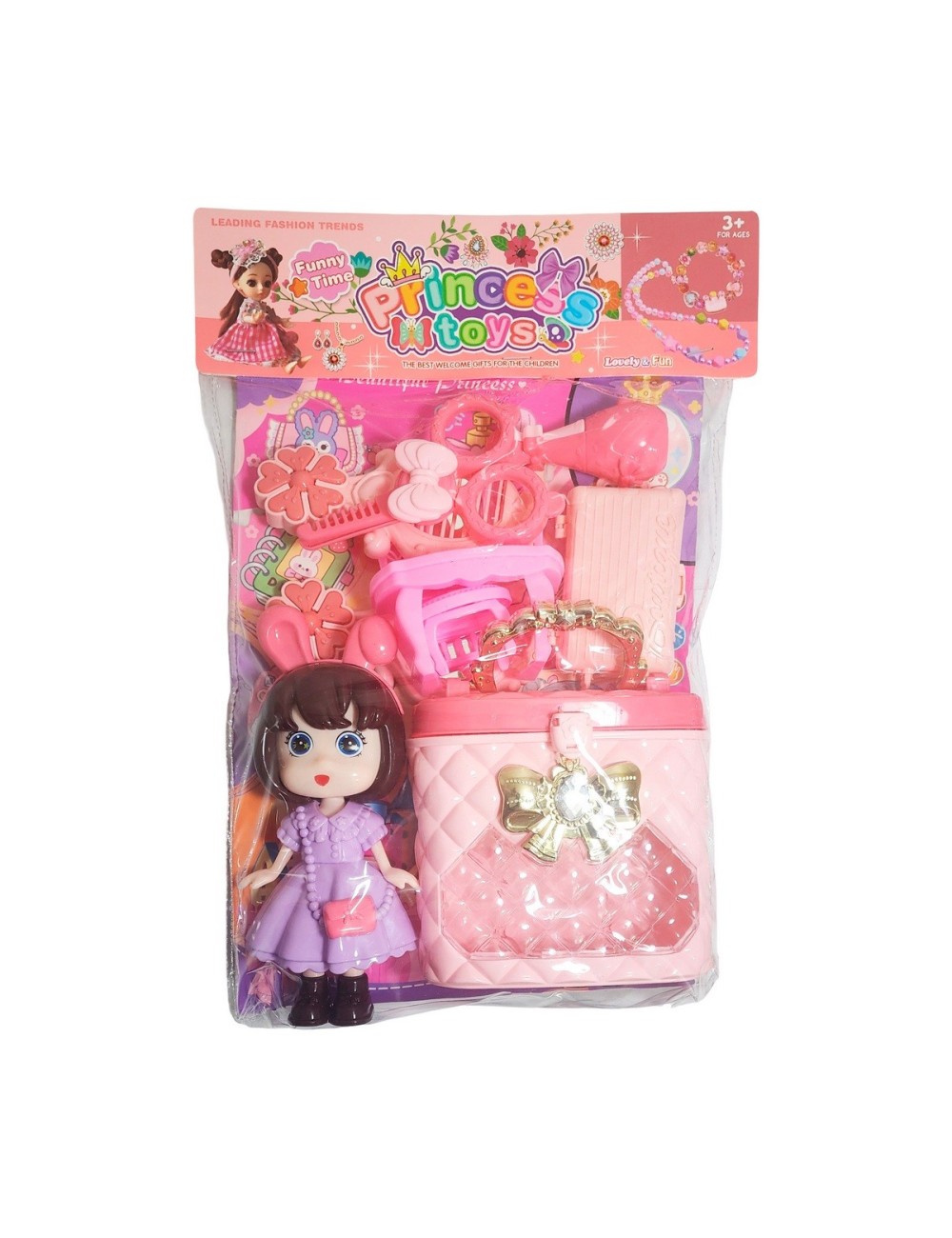 Muñeca Juguete Niñas + Accesorio Belleza Tocador Interactivo