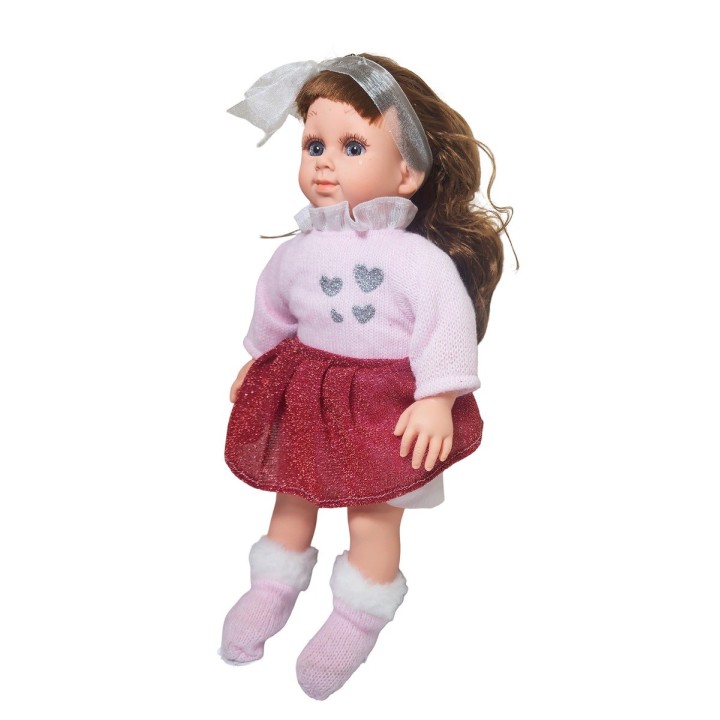 Mueñeca Bebe Realista Con Medias De Peluche Juguete Niñas