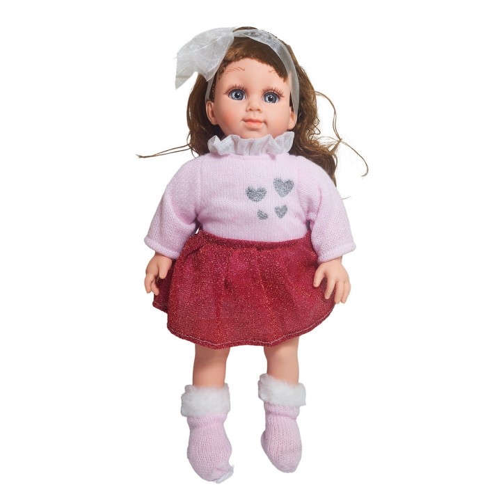 Mueñeca Bebe Realista Con Medias De Peluche Juguete Niñas
