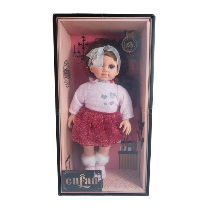 Mueñeca Bebe Realista Con Medias De Peluche Juguete Niñas