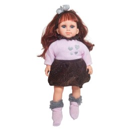Mueñeca Bebe Realista Con Medias De Peluche Juguete Niñas