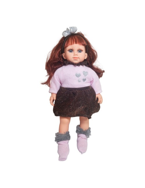 Mueñeca Bebe Realista Con Medias De Peluche Juguete Niñas