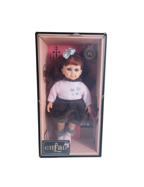 Mueñeca Bebe Realista Con Medias De Peluche Juguete Niñas