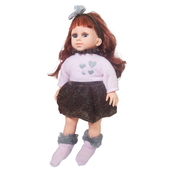 Mueñeca Bebe Realista Con Medias De Peluche Juguete Niñas