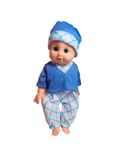 Muñeco Bebe Con Vestido +utencilios Juguete Niña Interactivo