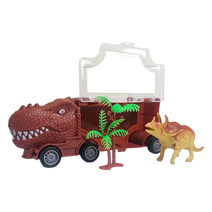 Carro Camion Dinosaurios Transporte Juguete Niños
