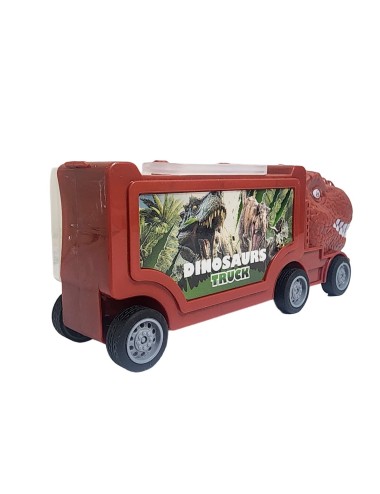 Carro Camion Dinosaurios Transporte Juguete Niños