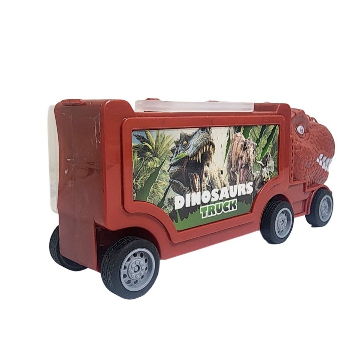 Carro Camion Dinosaurios Transporte Juguete Niños