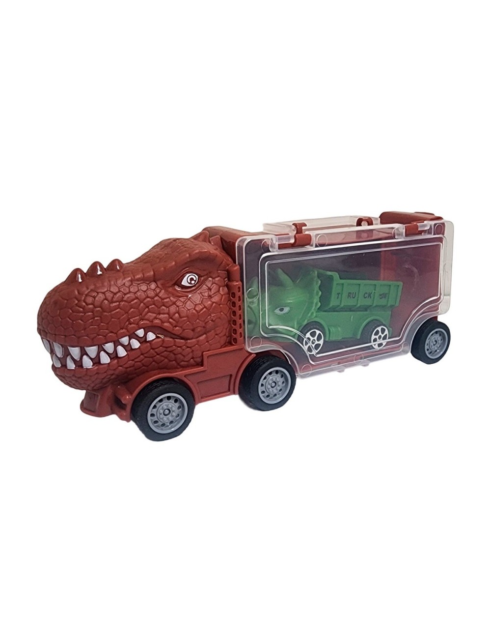 Carro Camion Dinosaurio Jurassic Transporte Juguete Niños